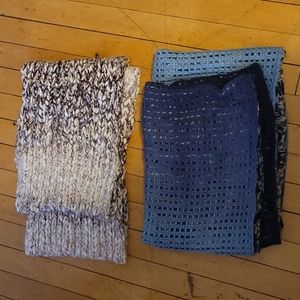 Womans winter scarves